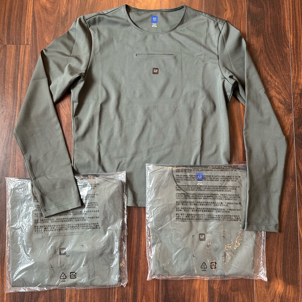 Yeezy gap second skin long sleeve women